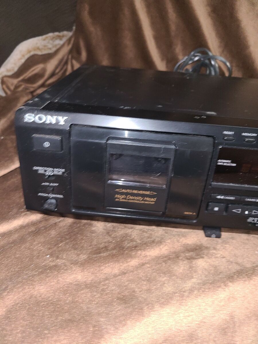 Sony TC-WE435 Dolby Dual Cassette Deck Player Recorder One Sony TC-WE435 Dolby Dual Cassette Deck Player Recorder One
