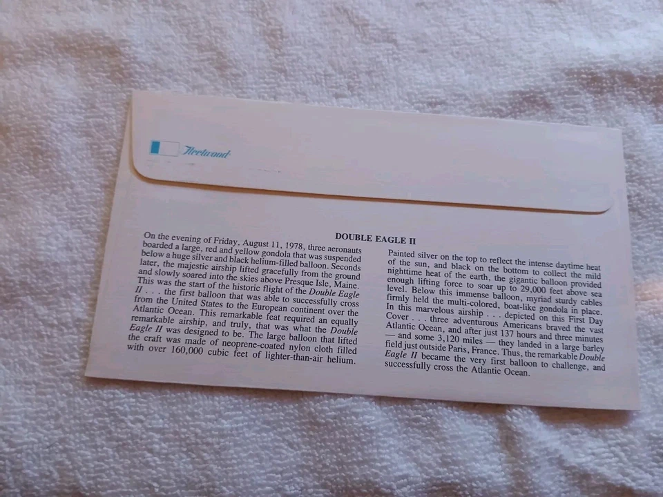 U.S-(-1983-)-DOUBLE EAGLE II-FLEETWOOD-FDC - Image 2 of 2