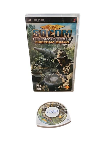 Socom US Navy Seals Fireteam Bravo | Sony PSP Tested  Disc  Great  Condition