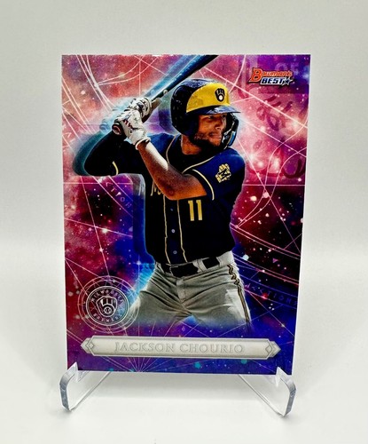 2023 Bowman's Best Baseball Jackson Chourio - Astral Projections #AP-16 (RC) - Bild 1 von 2