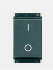 INTERRUTTORE BIPOLARE BTICINO LIVING CLASSIC 0/1 COMPATIBILE 2P 16A - 4511