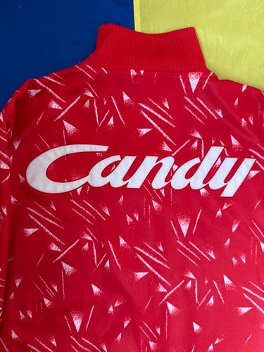 LIVERPOOL 1989-1990 HOME RETRO CANDY TRACK JACKET Sz. M - Picture 9 of 12