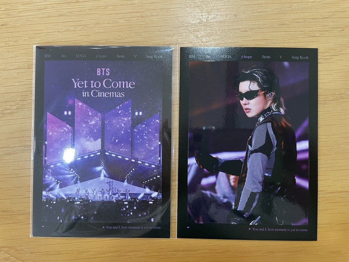 BTS-YET TO COME IN CINEMAS POLAROID J-HOPE+TRACKING NUMBER | eBay