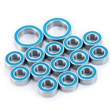 15x Rubber Sealed Bearings Kit For ECX 1/10 2wd Precision Grade Bearing ABEC3 P6