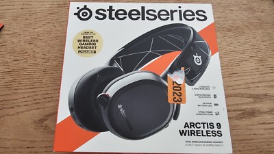 SteelSeries - Arctis 9 Wireless Gaming Headset - Black! Read Description!