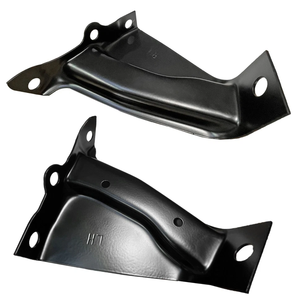 1957 Chevrolet 150 210 Bel-Air Nomad Bumper Rear End Bracket Pair 2 PCS New 4067 Foto 2 de 4
