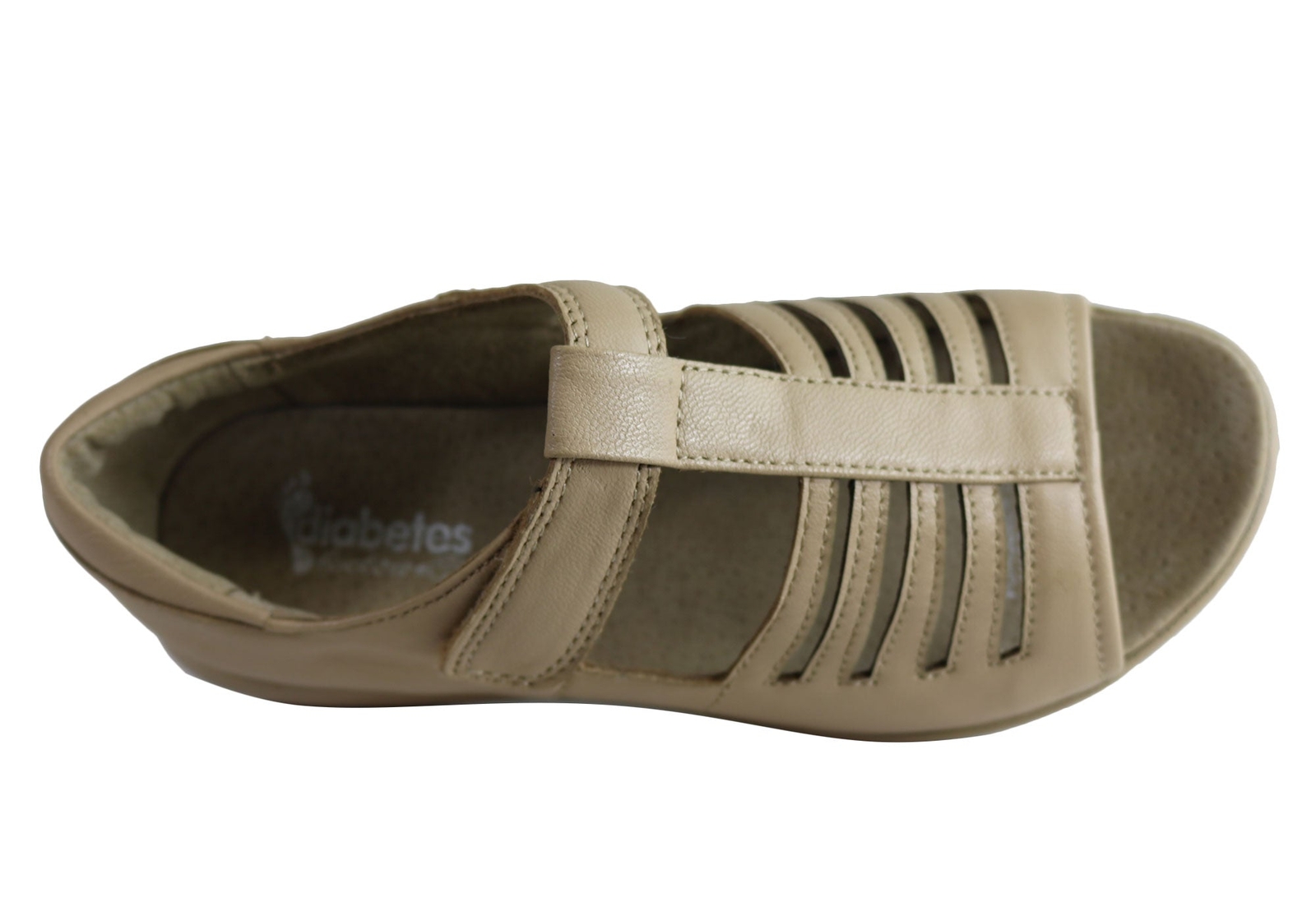 Homyped Virtue Womens Comfortable Supportive Leather Wide Fit Sandals