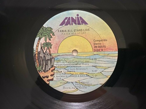 FANIA ALL STARS LIVE 1978 Fania US LP Latin Salsa Download - Bild 6 von 7