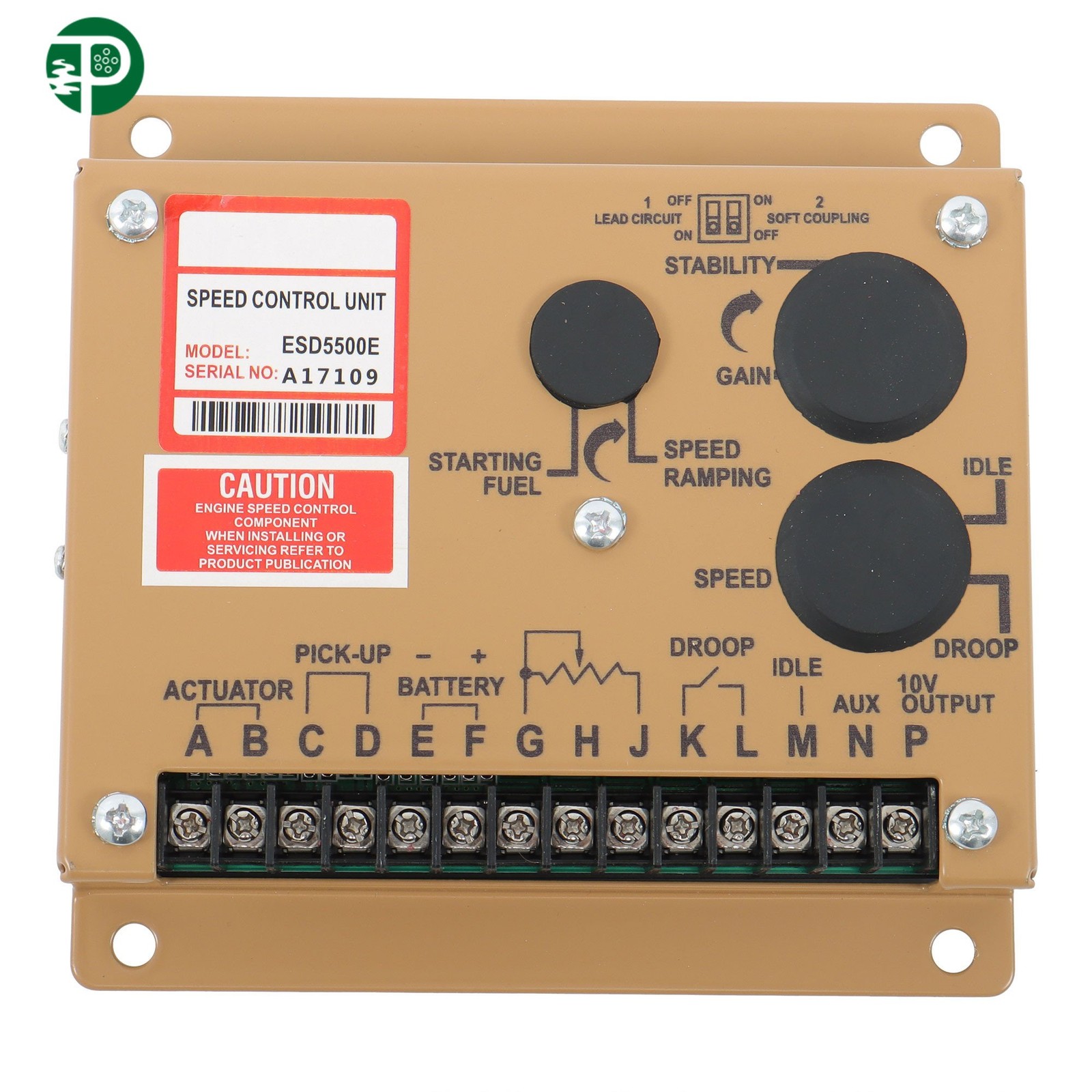1PC ADC120 12V Actuator + Governor ESD5500E + Magnetic Pickup Sensor ...