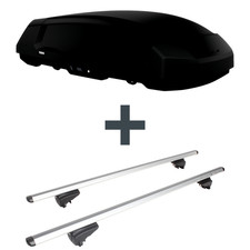 Dachbox Thule Force 3 M + Dachträger für Mercedes C-Klasse All-Terrain Typ S206 Dachbox Thule Force 3 M + Dachträger für Mercedes C-Klasse All-Terrain Typ S206