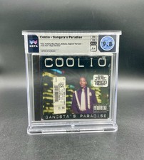Wata 9.8 A+ 1995 Coolio Gangsta’s Paradise CD Music Sealed Graded