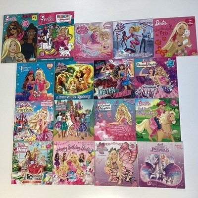 Barbie Preschool Kindergarten 1st 2nd Grade 17 Children's Picture Book Lot