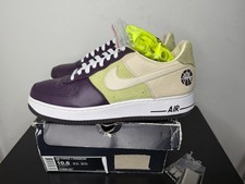 Nike Air Force 1 Low Premium Bobbito Melanzana taglia 10,5 rare Clark Kent Clot