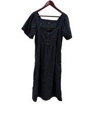 Madewell Grid Midi Dress – New With Tags – Size S