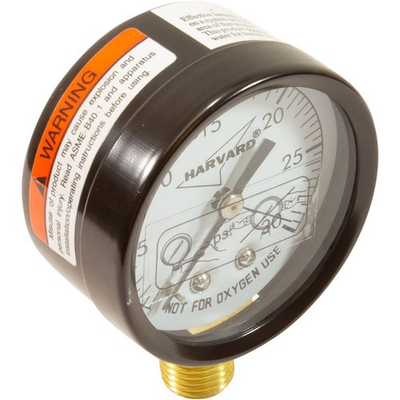 #ad #ad Pressure Gauge 1 4quot;mpt 0 30psi Bottom Mount 2quot;fd Generic $17.80