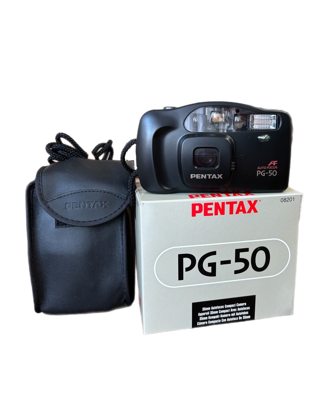 Pentax PG-50 35mm Film Camera - Point And Shoot