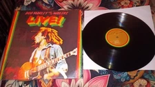 Live by Marley, Bob (Record, 2015) VG+ vinyl Sleeve In Shrink 180 Gram Poster