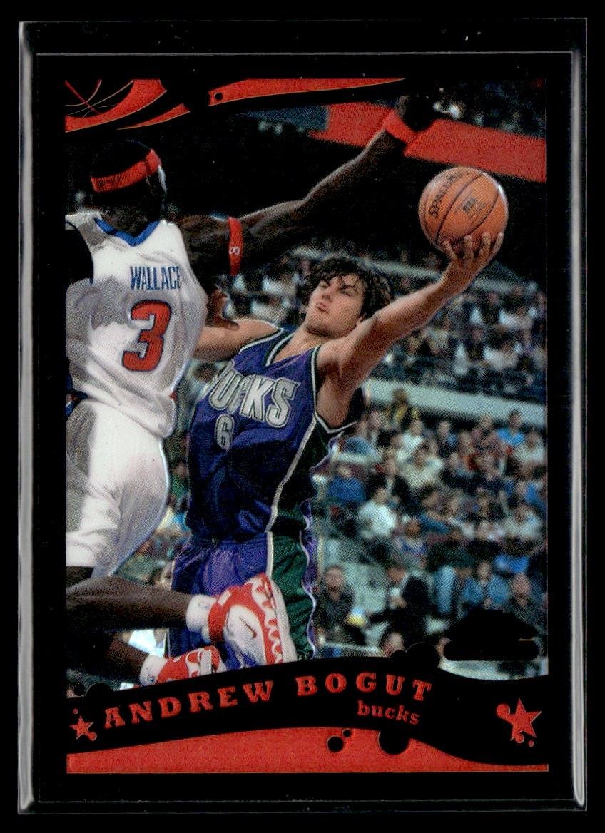 2005-06 Topps Chrome Refractors Black Andrew Bogut RC 240/399 Milwaukee Bucks