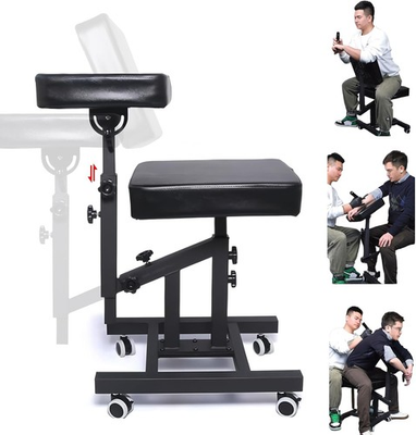 #ad Tattoo Chairs Adjustable Armrest Back Support Ergonomic with Wheels $183.04