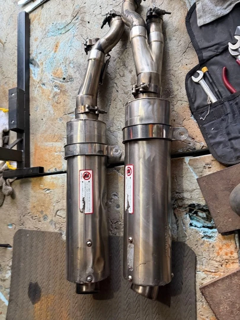 Stainless Steel Supertrapp Motorcycle Mufflers for sale | eBay
