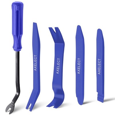 AXELECT 5 Pack Trim Removal Tool Kit, No Scratch Plastic Pry Kit,Auto... 