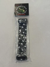 Sandana Flying Skulls Paintball Mask Strap — Midnight