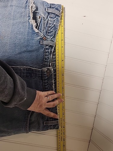 Vintage Levis Orange Tag 550 Mens 38x30 Holes Worn Stains Used See Photos - Picture 19 of 20