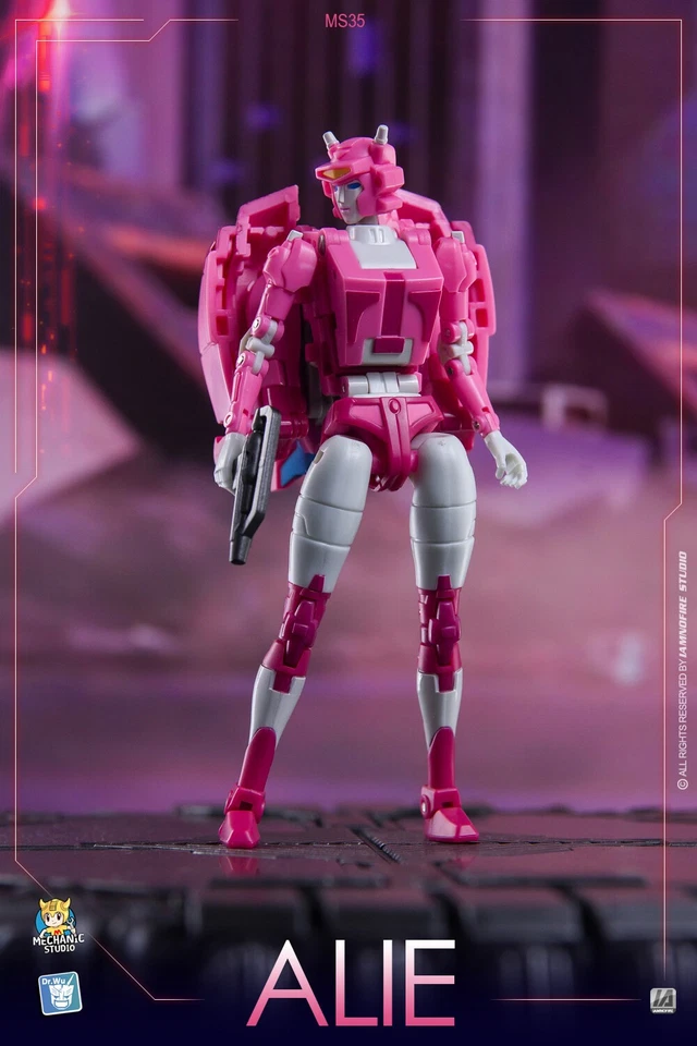 Dr.Wu MS-35 MS35 Alie Small Scale Action Figure Model 10cm Robot WITH BONUS - Image 3 of 4