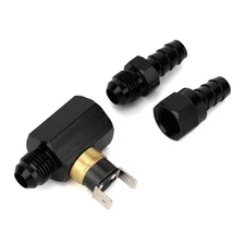 13021 in-Line 6AN Engine Remote Cooler Electric Fan Control Thermostat Switch 