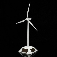 Mini Solarenergie Windmühle Windrad Windkraftanlage Modell Wohnkultur Spiel Z8G4