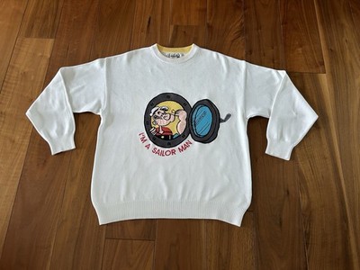 BEST ICEBERG CASTELBAJAC COMPANY PULLOVER POPEYE, L, RARITÄT, NP 600  , TOP