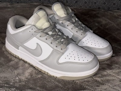 Nike Dunk Low White Light Smoke Grey Women s Sz 6.5 (DD1503-117)