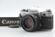  Near MINT Canon AE-1 Black 35mm Film Camera New FD 50mm f1.4 Lens From JAPAN