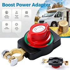 Battery Disconnect Top Post Kill Switch 12V-48V Heavy Duty Shut Off For Car RV