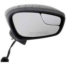 Power Mirror For 2011-2019 Ford Fiesta Right Side Manual Fold Blind Spot Glass