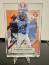 2025 Topps Pristine Chandler Simpson Encased Pristine Orange Refractor /25 (RC)