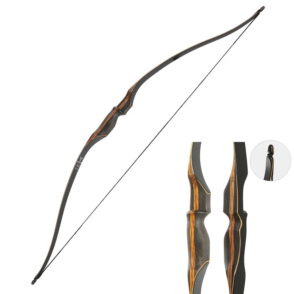 Old Mountain Archery OMA Flash 48" Longbow Traditional Youth Long bow 15-30lbs