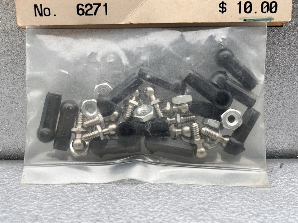 Team Associated RC10 1:10 Ball Joint Set #6271 FACTORY SEALED NEW - Image 3 of 3