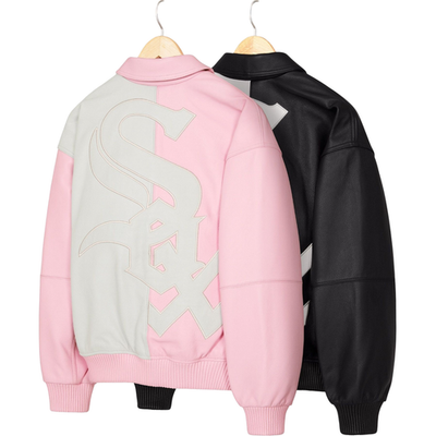 Supreme Chicago White Sox Leather Varsity Jacket 2colors FW25 | eBay