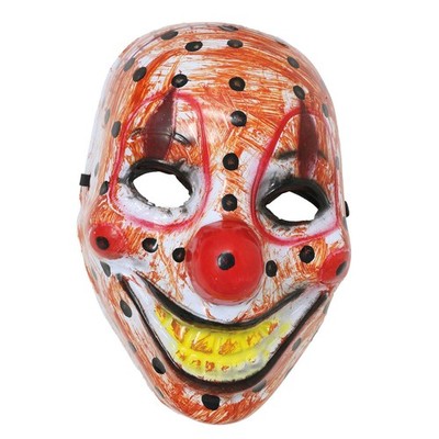 Horror Clownsmaske Harlekin Killer-Clown Maske Erwachsene Halloween Maskerade