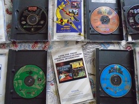 BIG Lot of 7 Sega Saturn games, Authentic USA SEE VIDEO! three dirty dwarves CK2