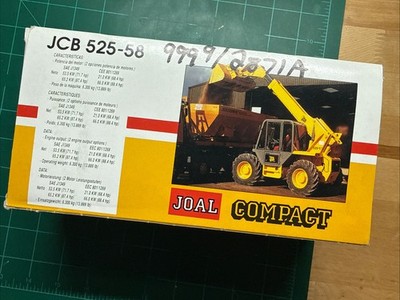 JOAL 245 JCB 525-58 Telescoping Wheel Loader 1:35 Scale | eBay