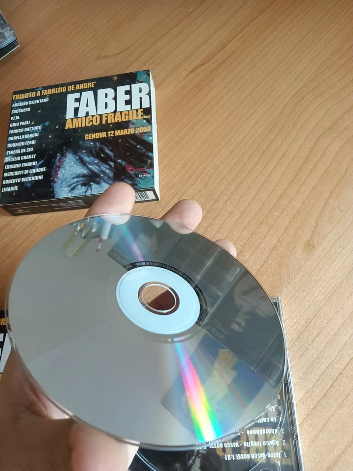 Faber amico fragile - Genova 12 marzo 2000 cd - Immagine 4 di 4