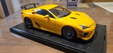 AUTOART 1/18 Lexus LFA Nurburgring Package Yellow Model Car Display Piece