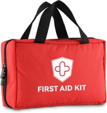 First Aid Kit - Trauma Kit with Essential Emergency Medical Supplies, Waterproof