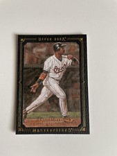 2008 Upper Deck Masterpiece Baseball Eddie Murray Framed Black #91