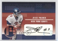 2001 Playoff Contenders Round Numbers Jesse Palmer Chris Weinke #RN15 Auto 0v3