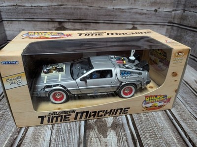 Welly Back To The Future Delorean Diecast Model Car 1:24