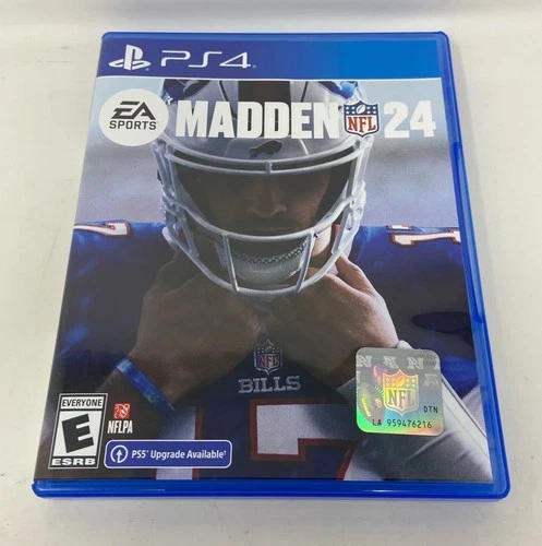 EA Sports Madden NFL 24 Standard Edition for PS4 - Blue Case, English