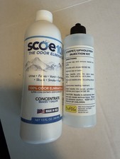 Scoe 10x Odor Eliminator Concentrate Makes 1 Gallon Pet Urine  Carpet Kit